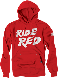HOODY HONDA YTH RED