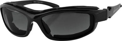 SUNGLASSES ROAD HOG II CONV BLACK W/4 LENS