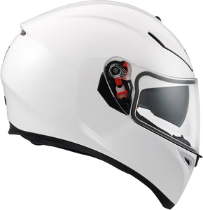 agv k3 helmet solid HELMET K3 SV WHITE – MOTOSTYLEONLINE