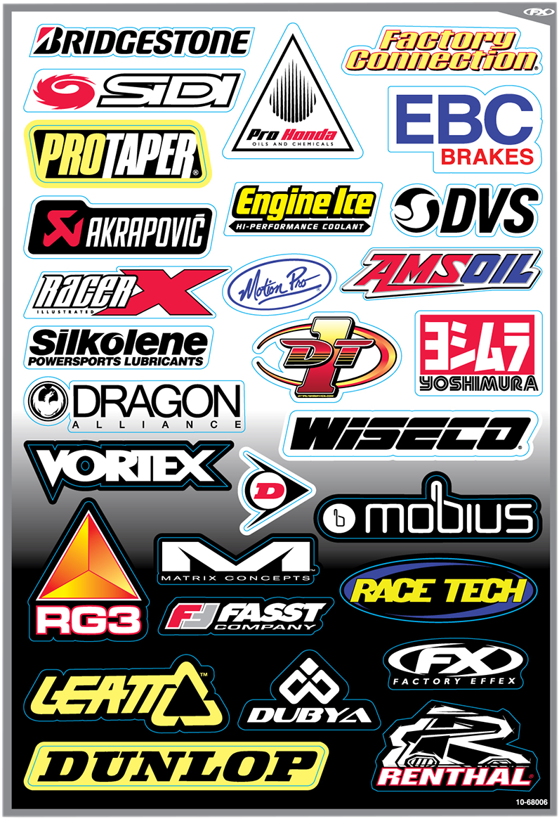 DECAL,SPONSOR KIT D