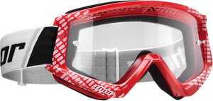 GOGGLE COMBAT CAP RD/WH