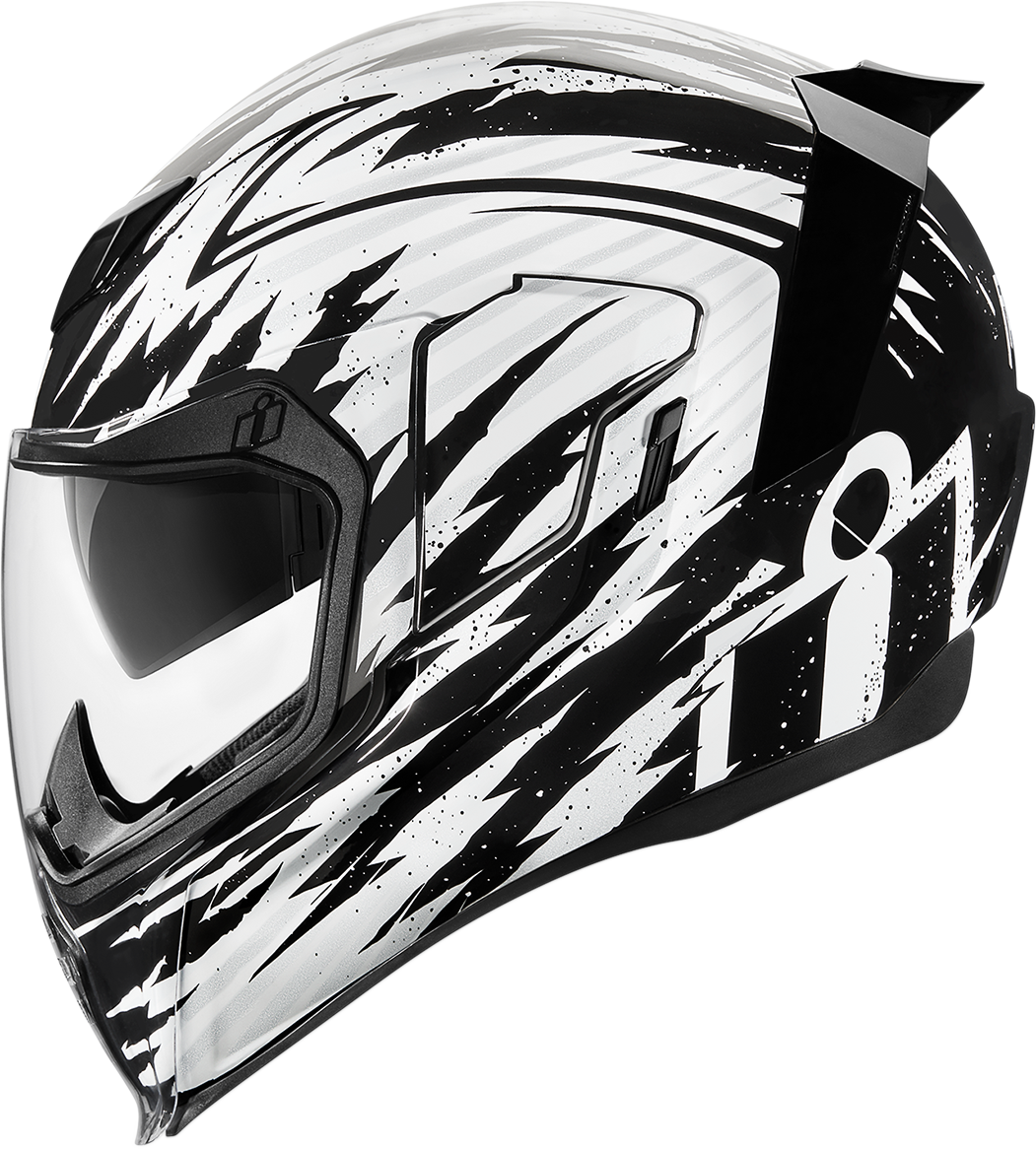 icon airflite white helmet HELMET AFLT FAYDER WHT – MOTOSTYLEONLINE