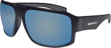 MEGA BOMB SUNGLASSES MATTE BLACK W/ICE MIRROR