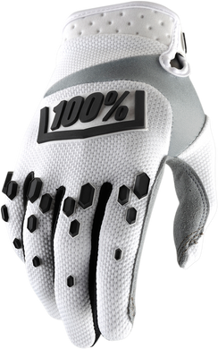 GLOVE AIRMATIC WHT/BK