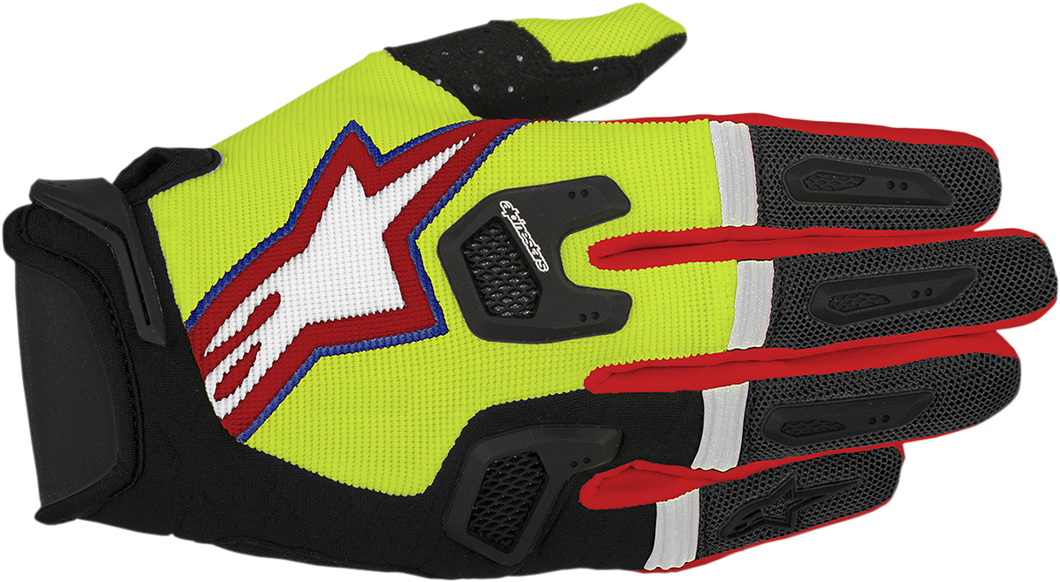 GLOVE S7 RACEFEN Y/B/R