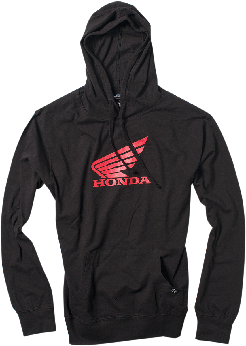HOODY HONDA WING BLK