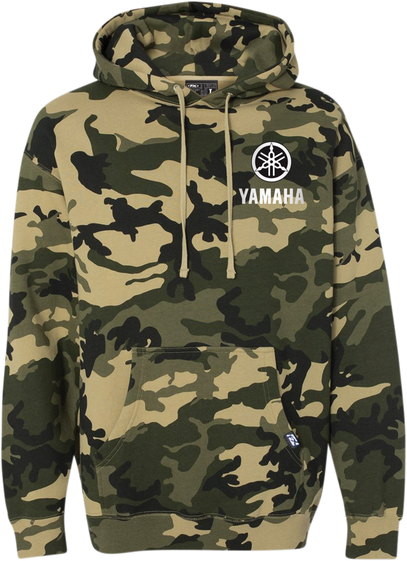 Yamaha 2025 camo hoodie