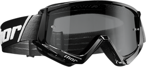 GOGGLE COMBAT SAND BK/WH