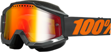 GOGGLE ACC SNOW GY/MIR RD