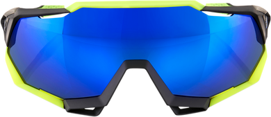 SUNGLASS SPT BK/YL/BL MIR
