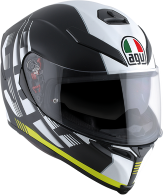 HELMET K5S STORM BK/YL