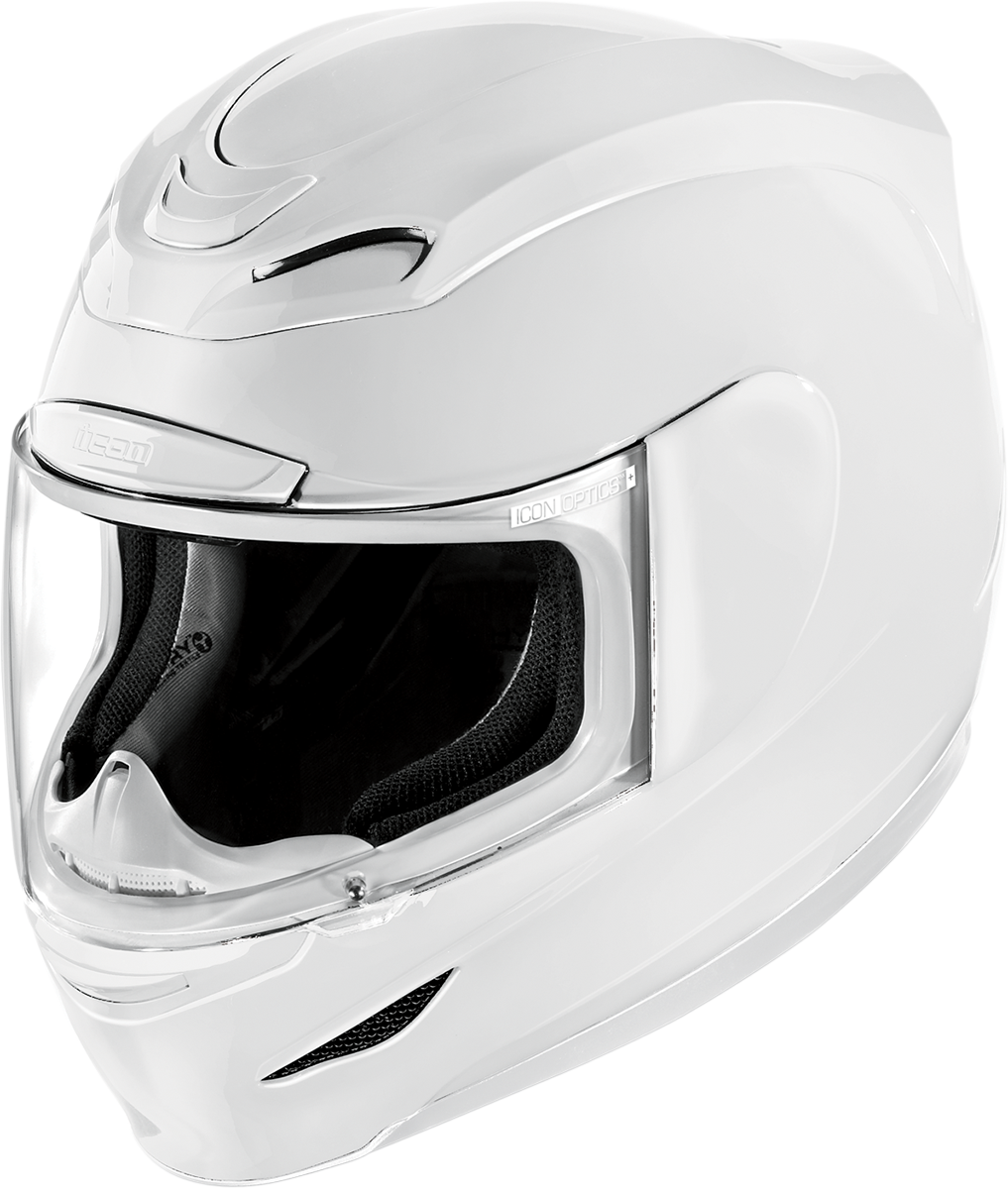 icon airmada stack helmet white HELMET AIRMADA WHT – MOTOSTYLEONLINE
