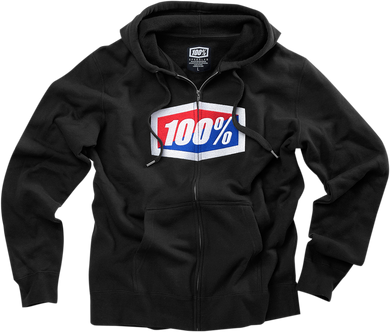 FLEECE ZIP OFFICIAL BK