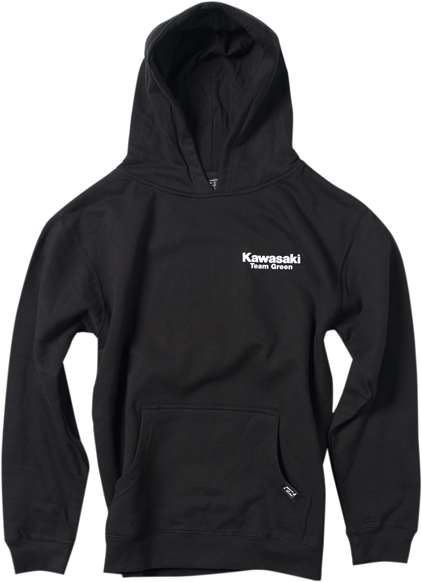 HOODY Y KAW TEAMGRN BK