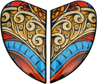 SIDEPLATE AFP BARONG RED