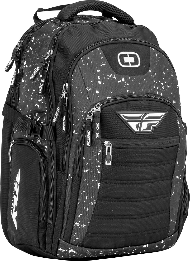 OGIO URBAN BACKPACK BLACK/WHITE – MOTOSTYLEONLINE