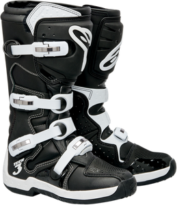 BOOT TECH BK/WT