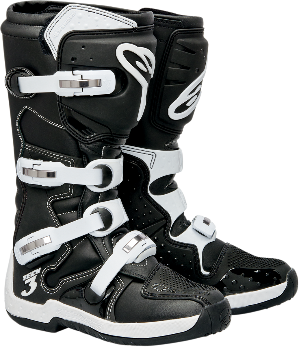BOOT TECH BK/WT