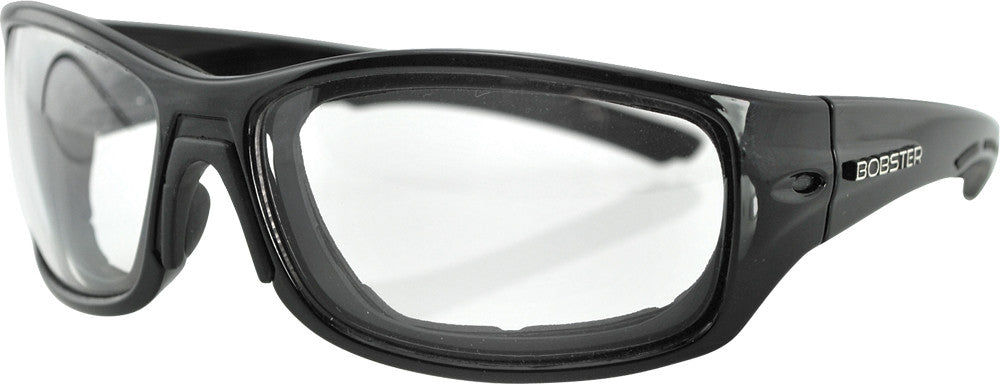 SUNGLASSES RUKUS BLACK ANTI-FOG W/PHOTOCHROMATIC LENS