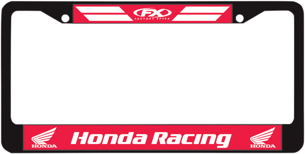 FRAME LICENSE PLATE HON