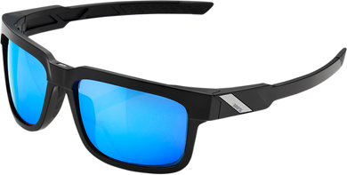 SUNGLASS BLK/BLU MIR