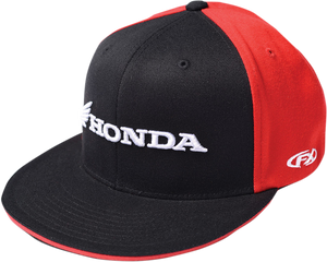 HAT HONDA HORZ BK/RD