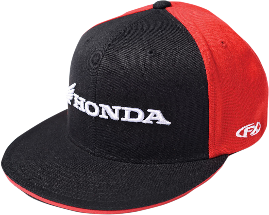 HAT HONDA HORZ BK/RD