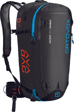 ORTOVOX ASCENT 28 S AVABAG KIT BLACK