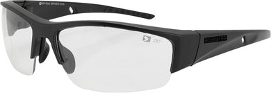 Ryval Sunglasses Black W/Clear Lens
