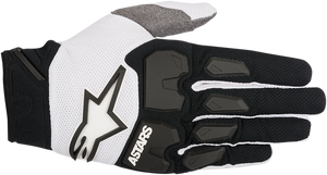 GLOVE S8 RACEFEN BK/WT