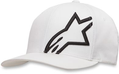 HAT CORP SHFT WT/BK