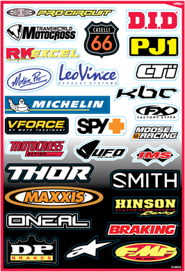 DECAL,SPONSOR KIT B