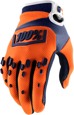 GLOVE AIR YTH ORG/NVY