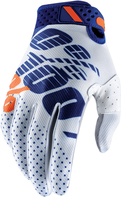 GLOVE RIDEFIT WHT/NVY