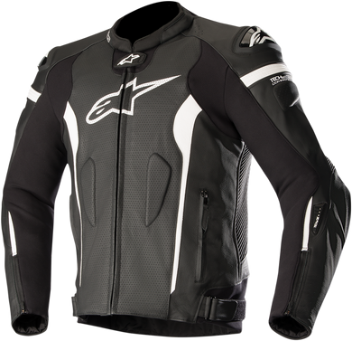 JACKET MISSILE BK/WT