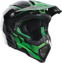 HELMET AX8 CARBN GN/GY