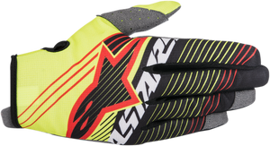 GLOVE S7 TRACKER YL/BK