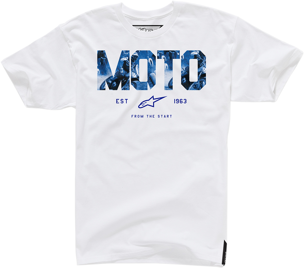 TEE MOTOSTART WHT