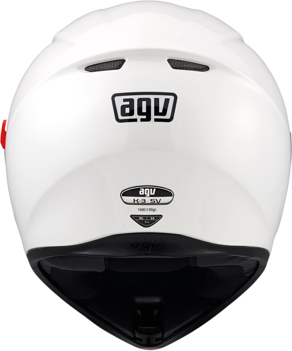 HELMET K3 SV WHITE – MOTOSTYLEONLINE
