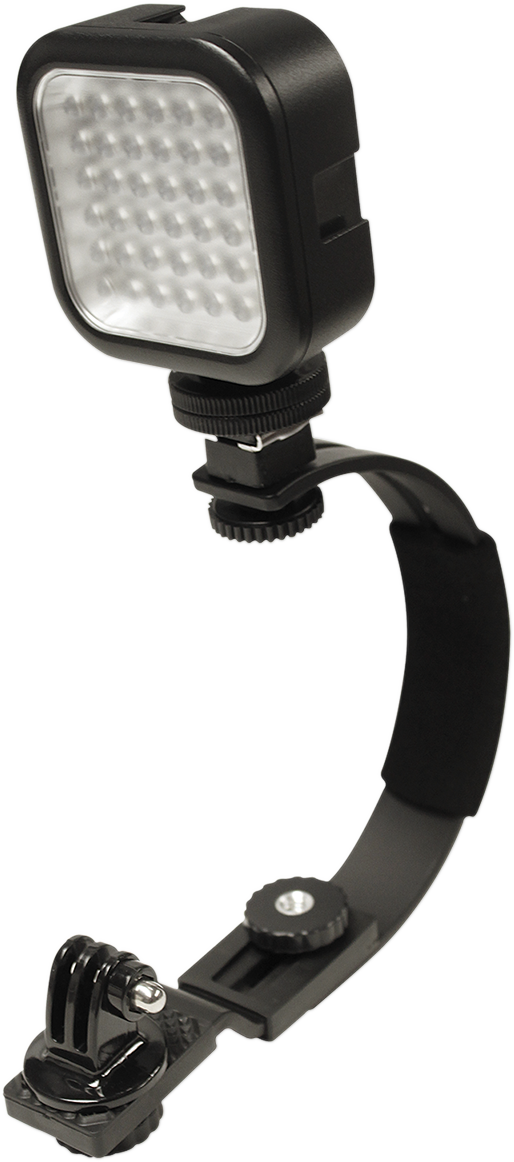 CAMERA MOUNT W/LED LIGHT