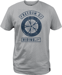 TEE FREEDOM HEATHER