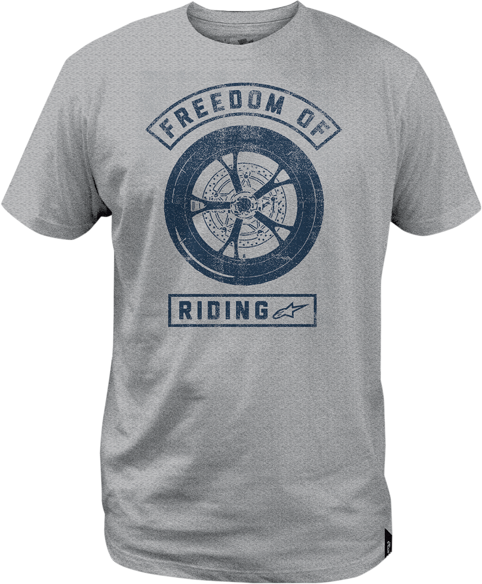TEE FREEDOM HEATHER