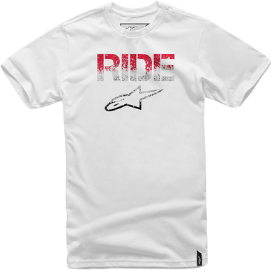 TEE RIDE SPLATTER WT