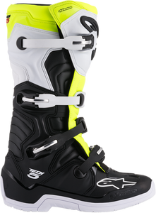 BOOT T5 BK/WT/YL FL