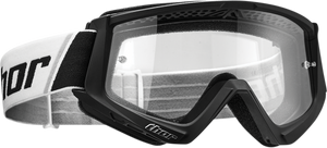 GOGGLE COMBAT BLACK/WHITE