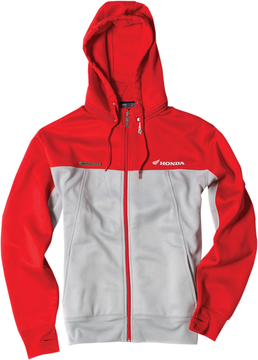 JACKET HON TRACK RD/GY