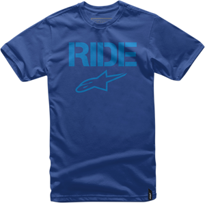 TEE RIDE SOLID BLUE