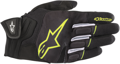 GLOVE ATOM BK/YL