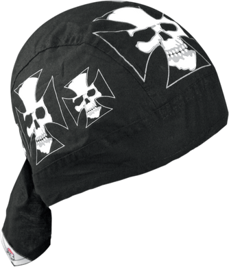 FLYDANNA IRON CROSS SKULL