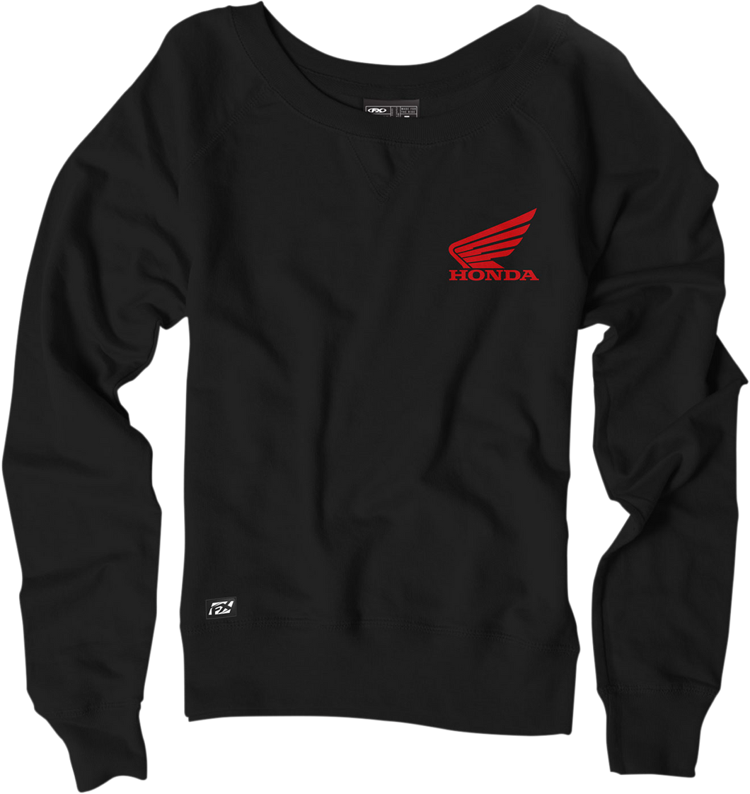 FLEECE HONDA BLK WMN